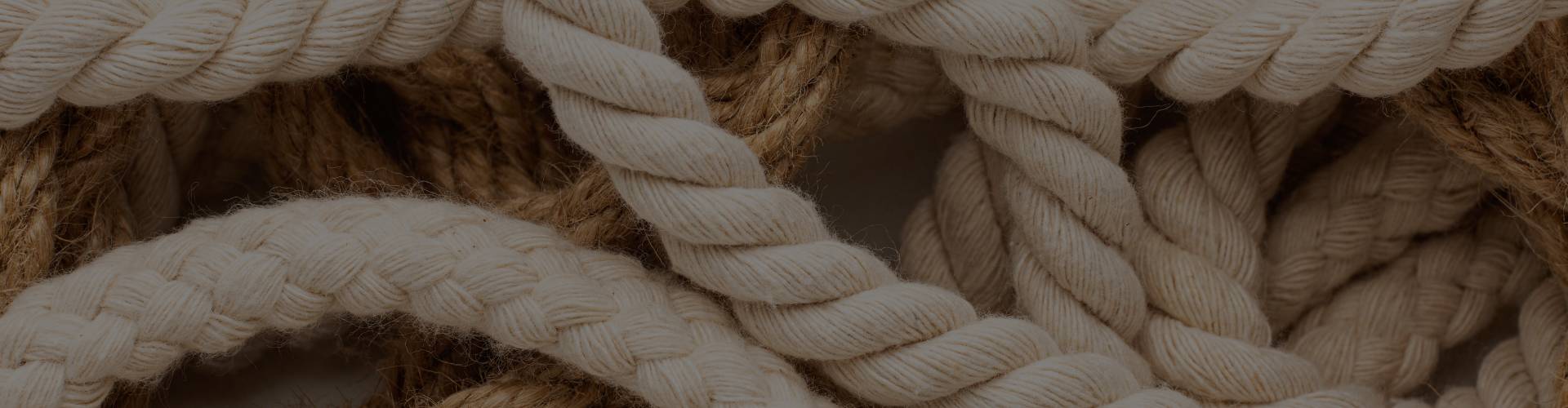 Textile ropes kanapi